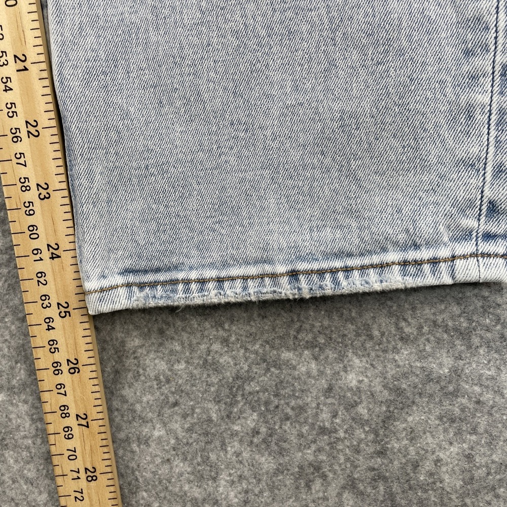 Women Abercrombie & Fitch Ultra High Rise Ankle Straight Light Blue Jeans 28/6 - Picture 5 of 7
